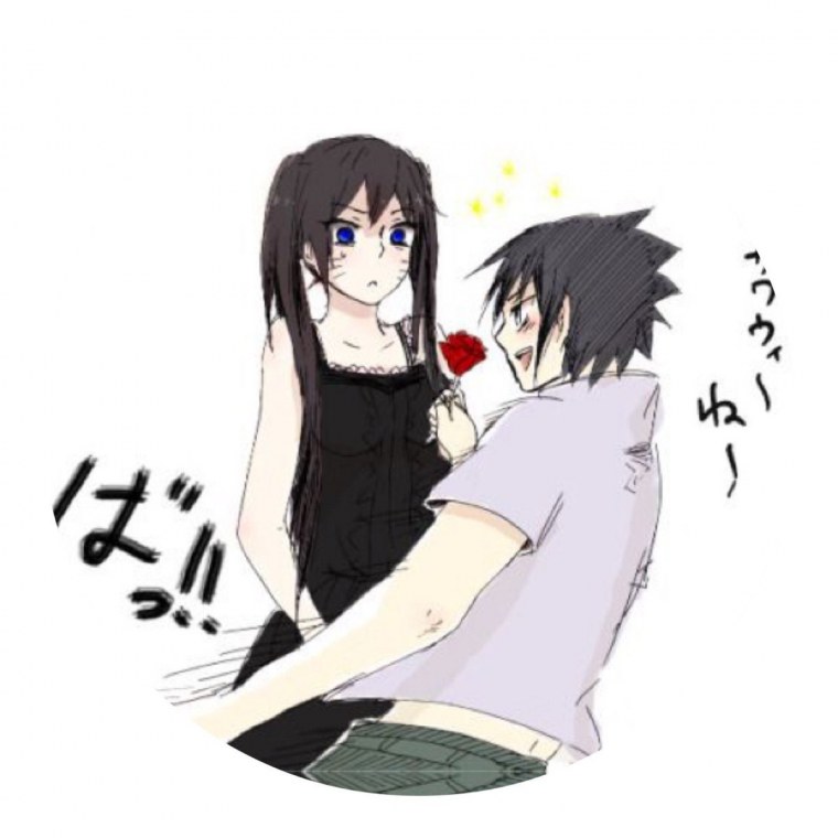 Хината Хьюга и Учиха