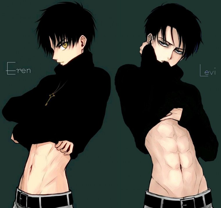 Аниме парни с голым торсом