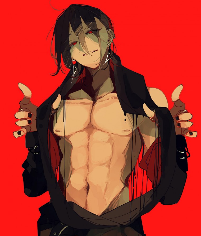 Горячие парни из аниме