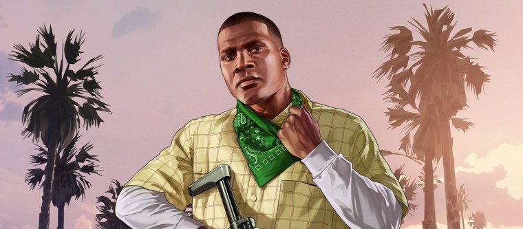 ГТА 5 Франклин гангстер