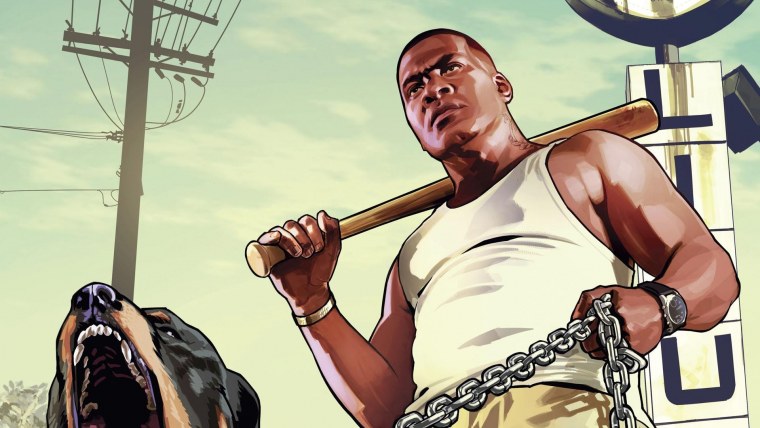 GTA 5 обои Франклин