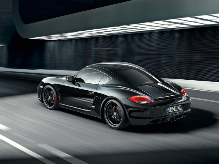 Porsche Cayman черный