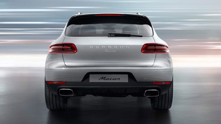 Porsche Macan сзади