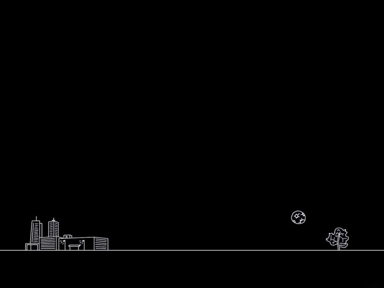 Черно белый рабочий стол