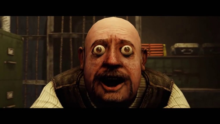 Сталкер Сидорович улыбается