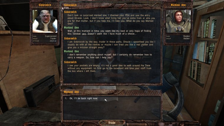 Сидорович сталкер