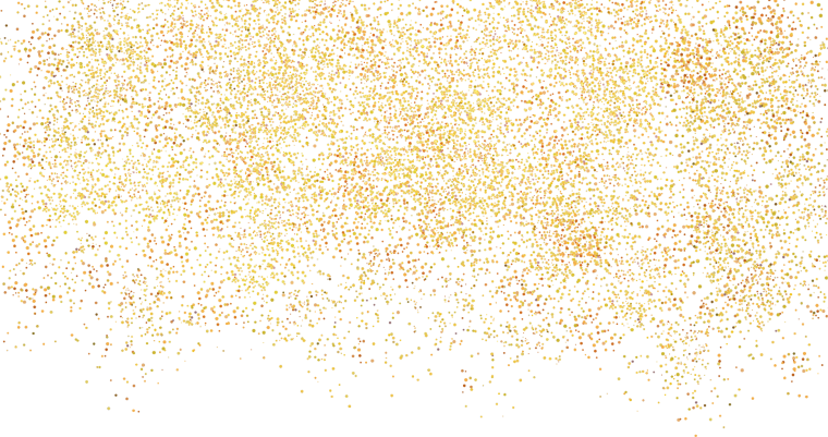 Золотые блестки россыпь