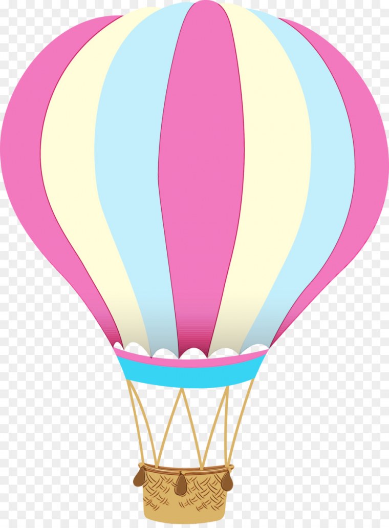 Воздушный шар мультяшный