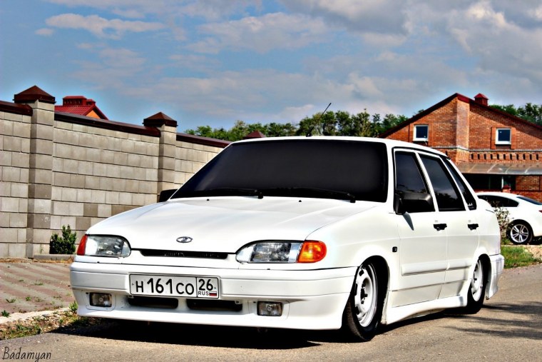 ВАЗ 2114 БПАН белая 26 Rus