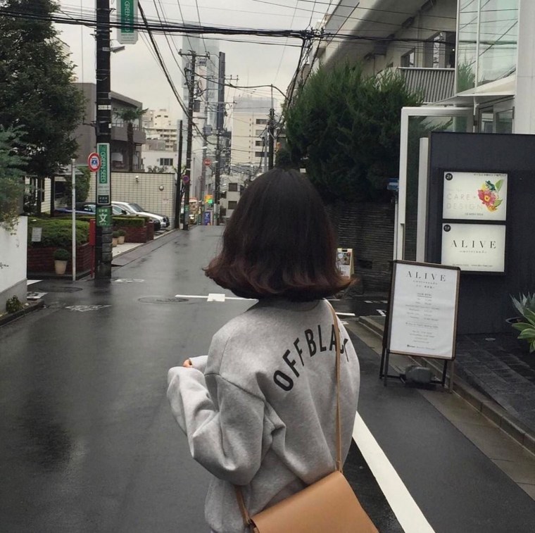 Корейские девушки со спины