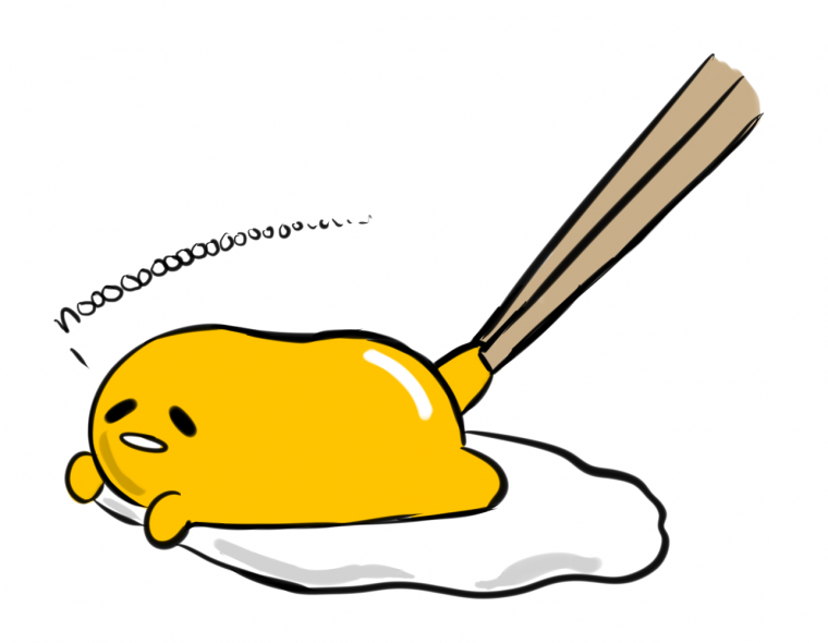 Ленивое яйцо Gudetama