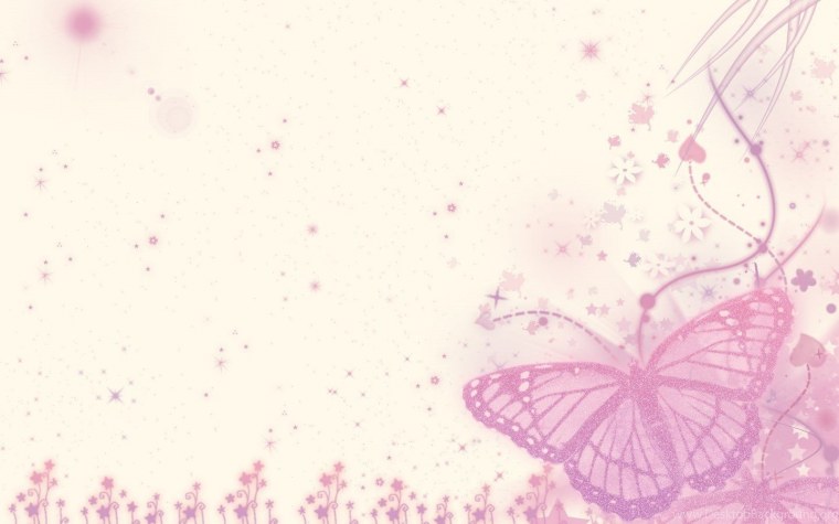 Фон с бабочками нежный