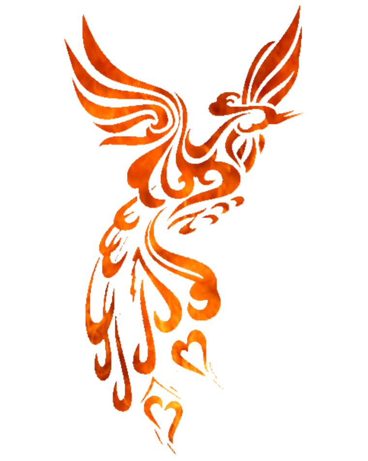 Логотип Фохоу птица Феникс