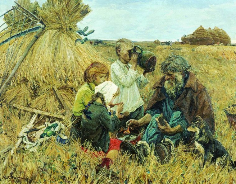 Аркадий Александрович пластов жатва