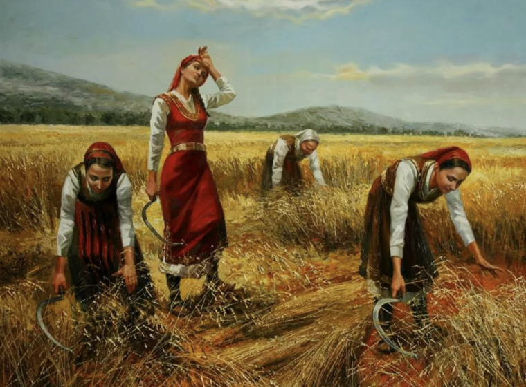 Васил Горанов жатва