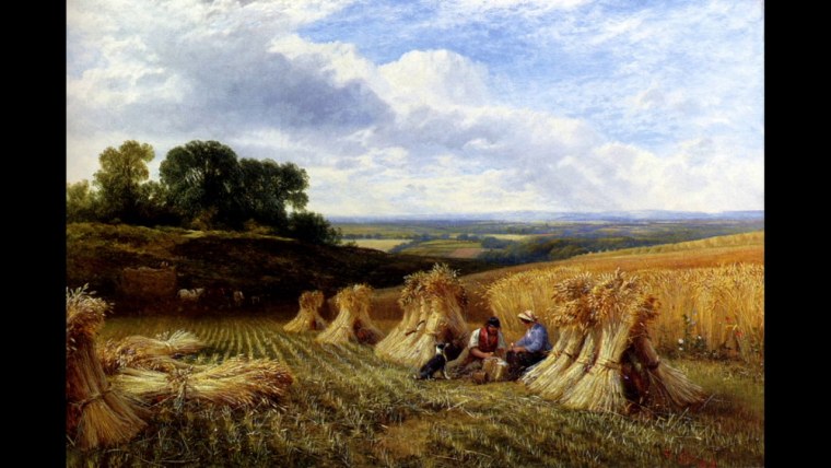 Левитан снопы