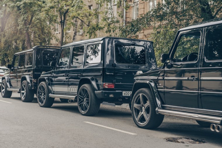 Mercedes Benz Gelandewagen Бандитский