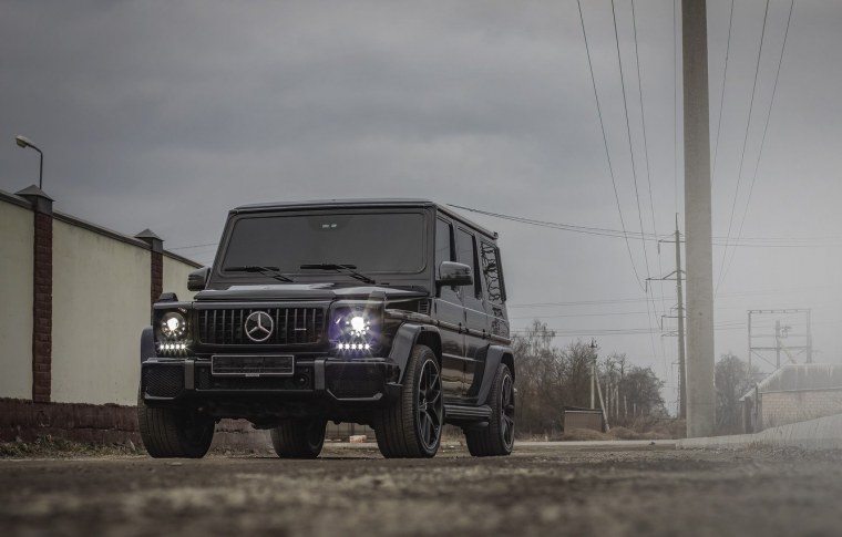 Mercedes g63 AMG Бандитский