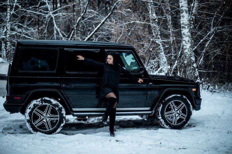 Мерседес Гелендваген черный Бандитский