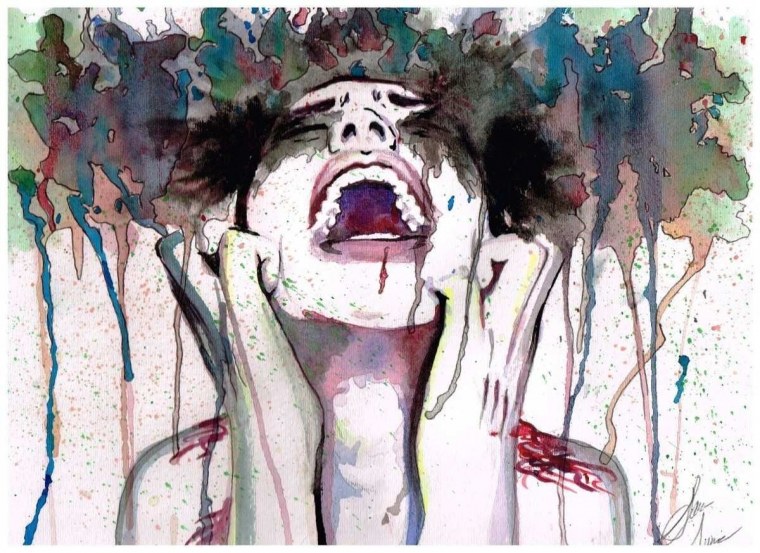 Аниме парень в маске