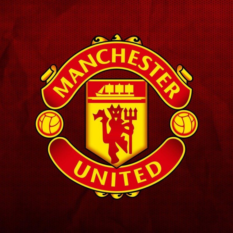 Manchester United логотип черный