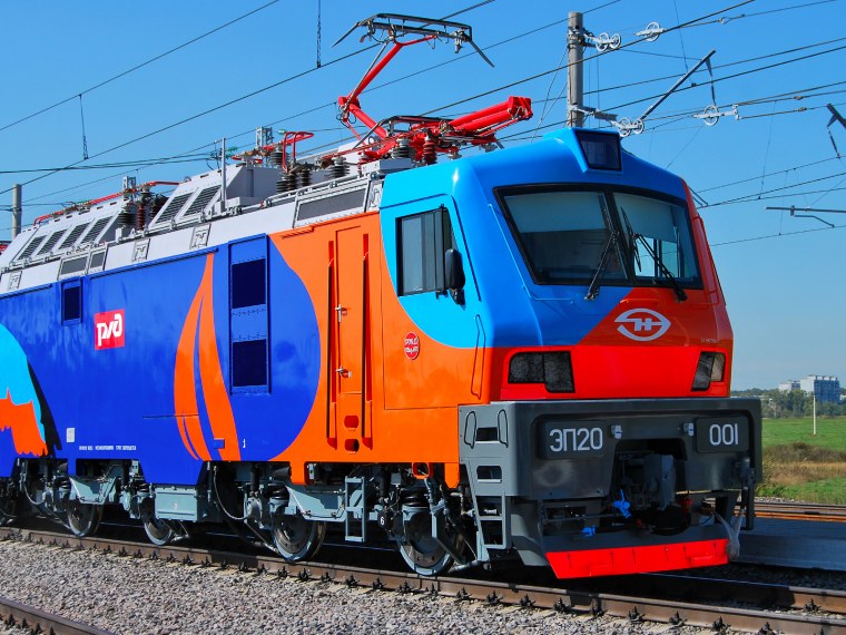 Эп20 электровоз двухсекционный