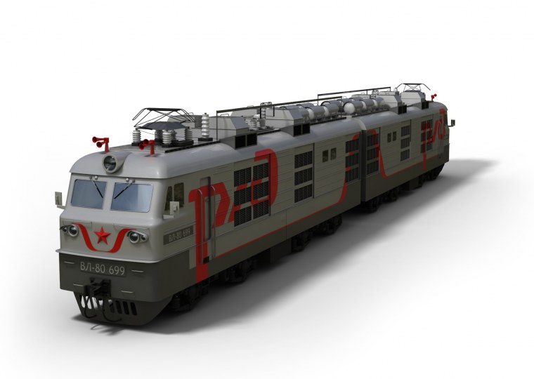 Модель электровоза вл80с РЖД