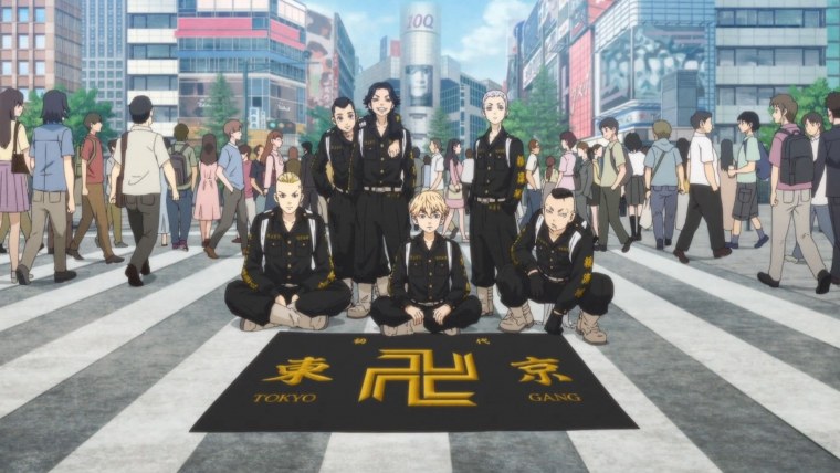 Аниме Токийские Мстители банда