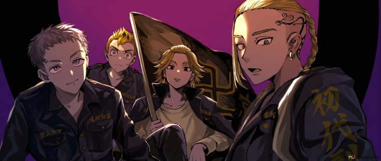 Такаси Мицуя Токийские Мстители на рабочий стол