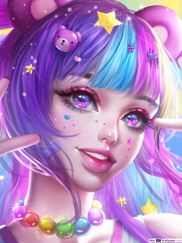 Красивые яркие арты