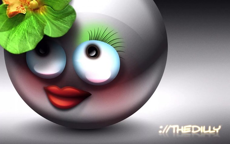 Веселые смайлики на рабочий стол