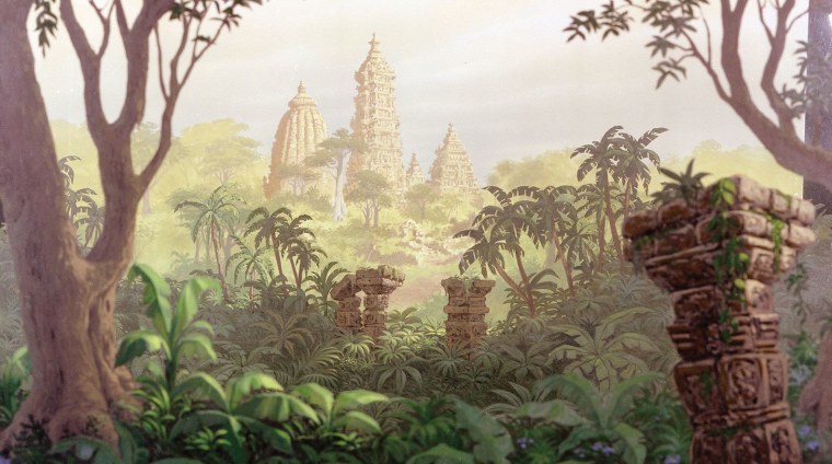 Комната в стиле джунгли сафари