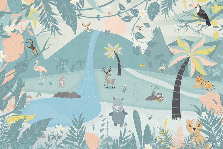 Красивые джунгли