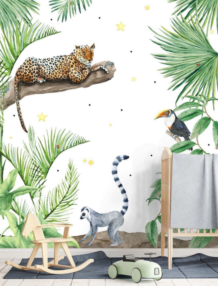 Акварельные джунгли