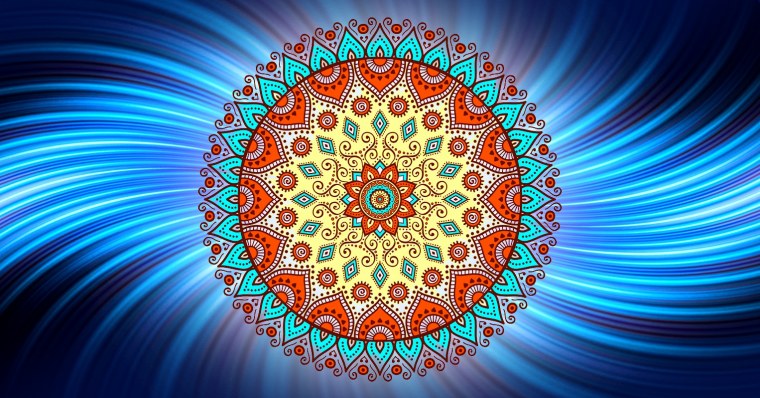 Мандала изобилия процветания богатства