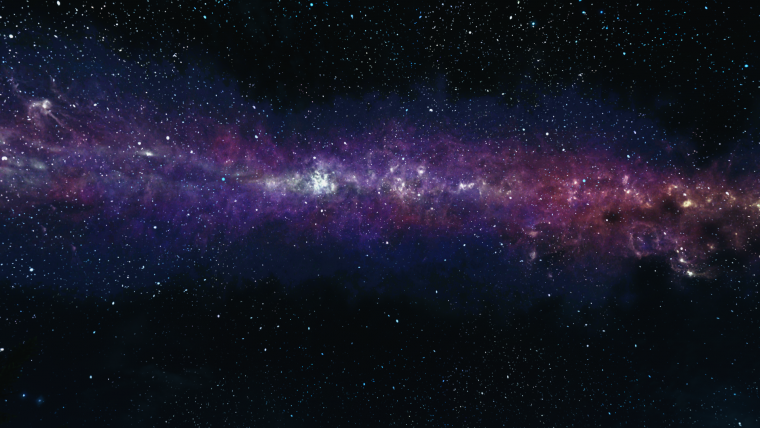 Космос горизонтально