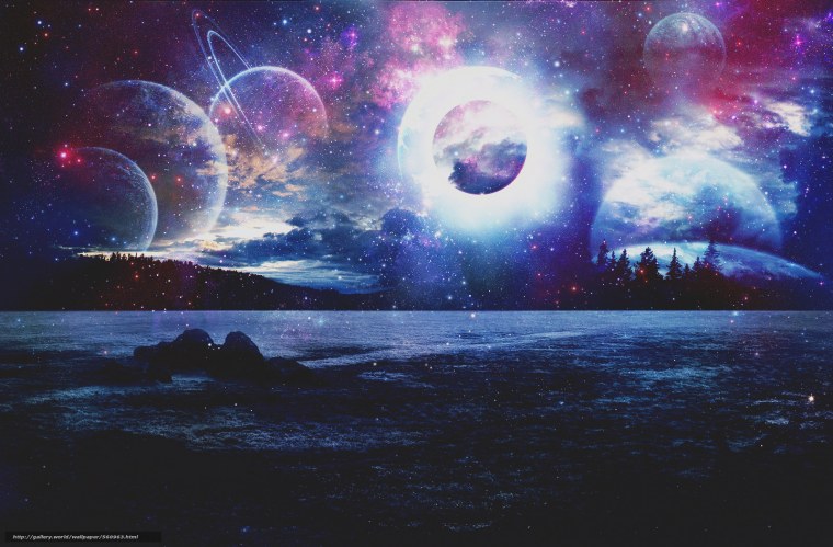 Космический баннер