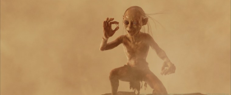 Голлум Властелин колец две крепости