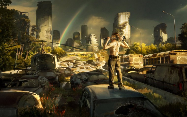 Постапокалиптический пейзаж