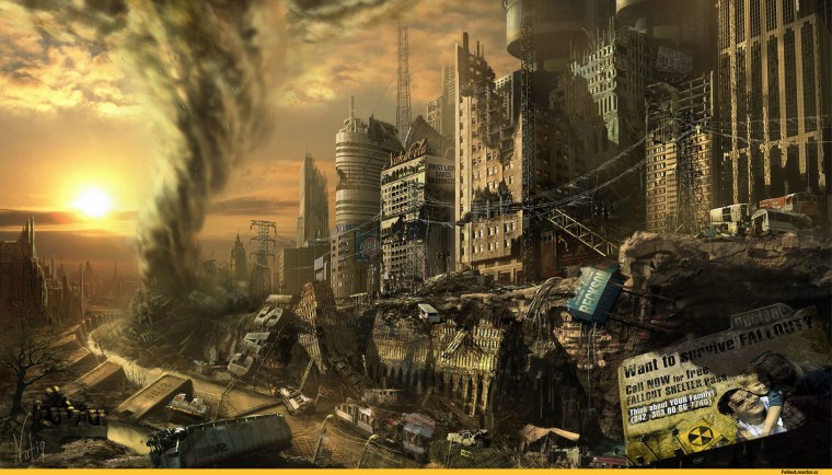Фоллаут 2 арт город