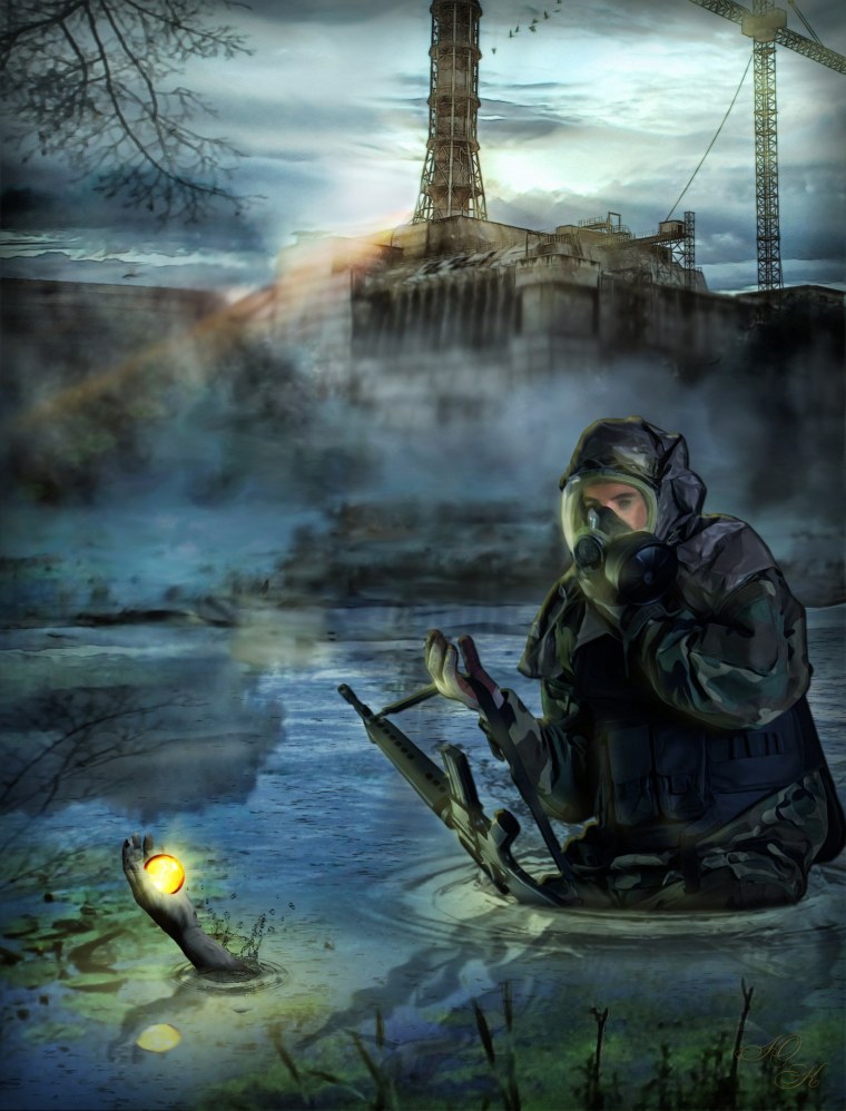 Сталкер монолит арт