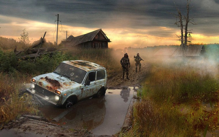 Сталкер Нива арт