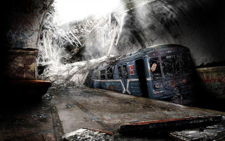 Metro 2033 вагон метро