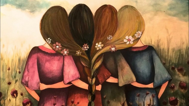 Встреча с подругой детства