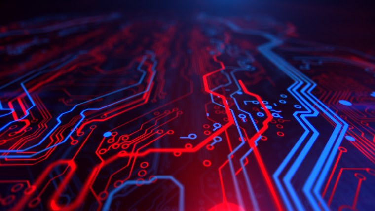 Фон микросхемы светлый