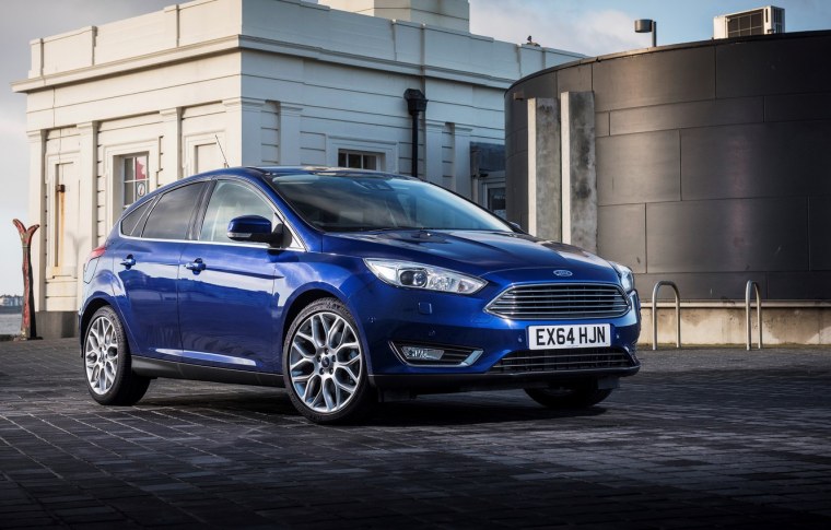 Ford Focus 2014 синий