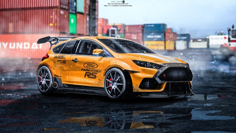 Ford Focus RS арт