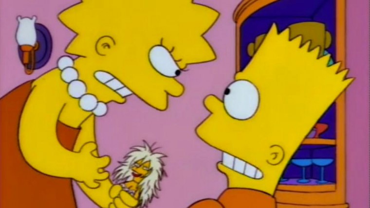 Симпсоны гомер душит Барта