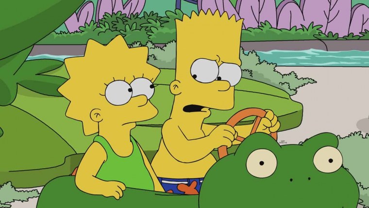 Барт симпсон и Лиза симпсон