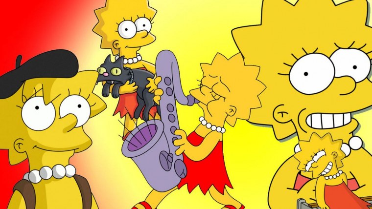 Барт симпсон и Лиза симпсон